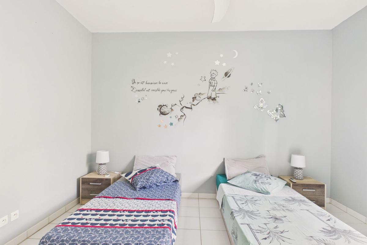 location villa 6 personnes  - chambre 3